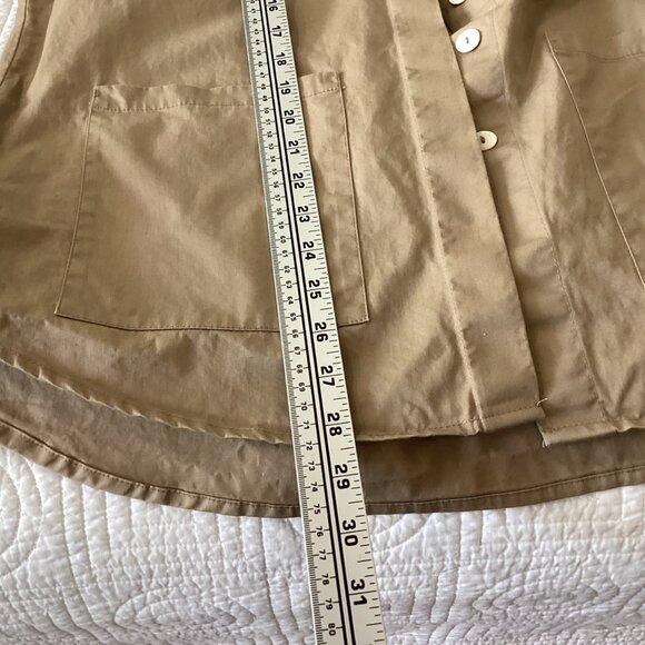 MATIN Women’s Khaki Cargo Utility JACKET Size 8 MADE In AUSTRALIA Preowned - Picture 11 of 13